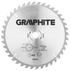 Circular saw blade, solid carbide, 315 x 30 mm, 40 teeth