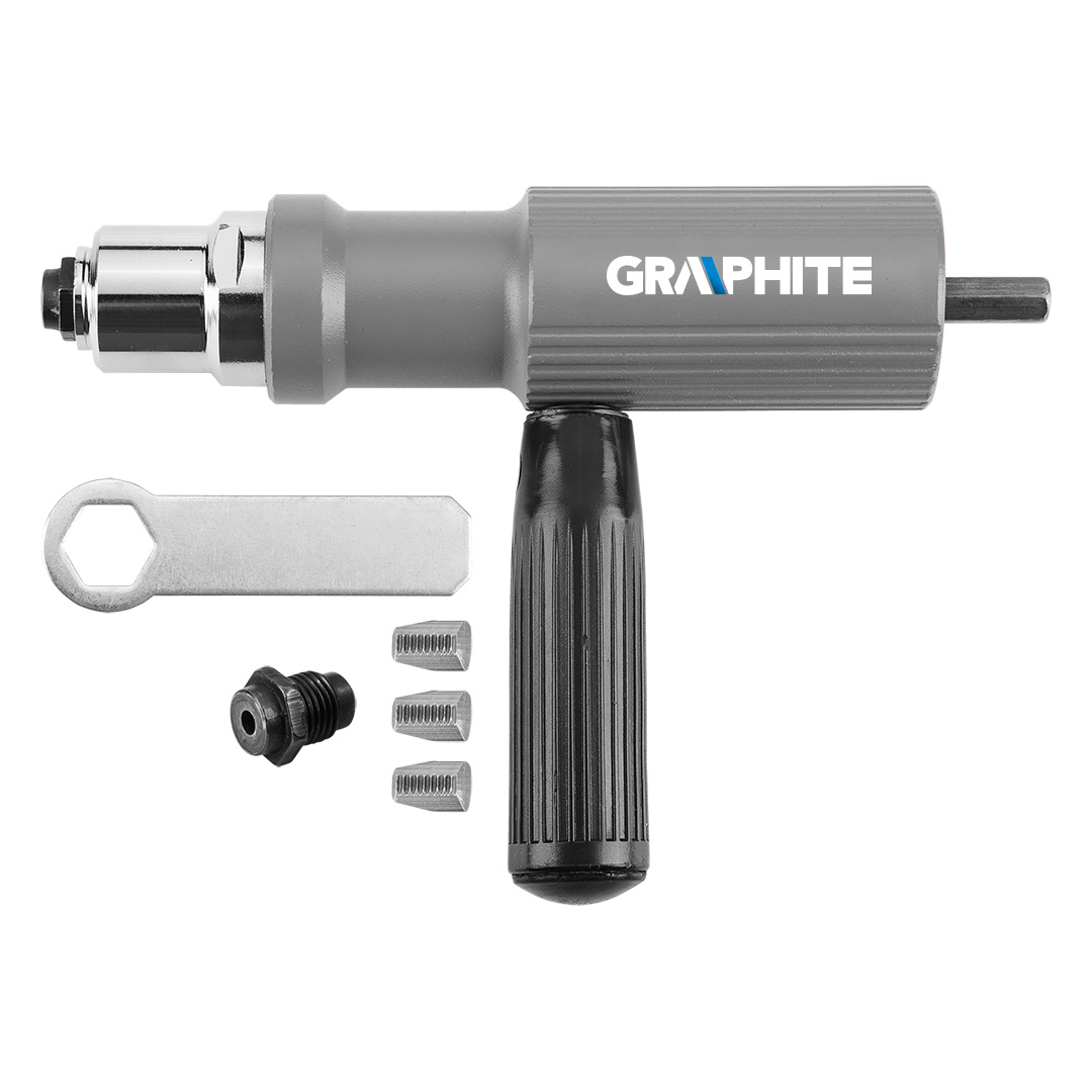Adapter do nitów zrywalnych na wkrętarkę