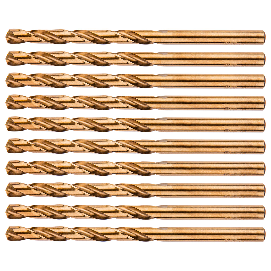 Wiertła do metalu HSS-Co 5.5 mm, 10 szt.