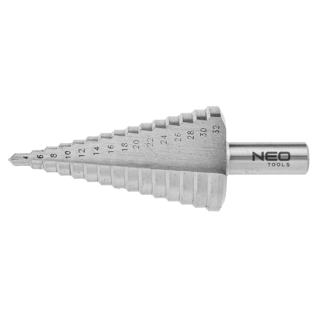 Wiertło stopniowe, 4-32 mm