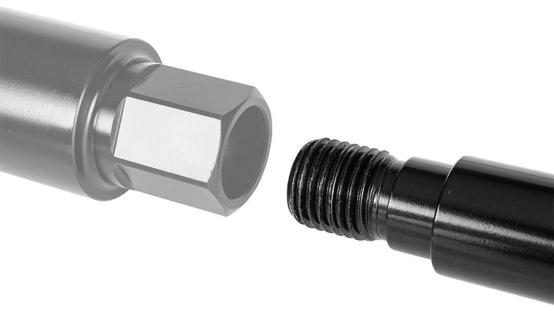 Przedłużka do otwornic diamentowych do wiertnicy 58G540 dł.555 mm - obrazek 7