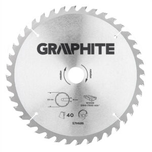 Disc for circular saw, carbide 255 x 30 mm, 40 teeth