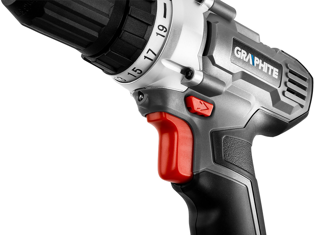 Wiertarko-wkrętarka akumulatorowa Energy+ 18V, Li-Ion, uchwyt 10 mm, aku 2Ah, ład, karton - obrazek 4
