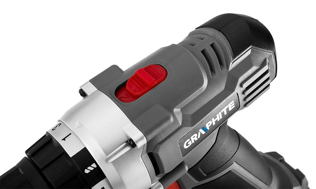 Wiertarko-wkrętarka akumulatorowa Energy+ 18V, Li-Ion, uchwyt 10 mm, aku 2Ah, ład, karton - obrazek 5