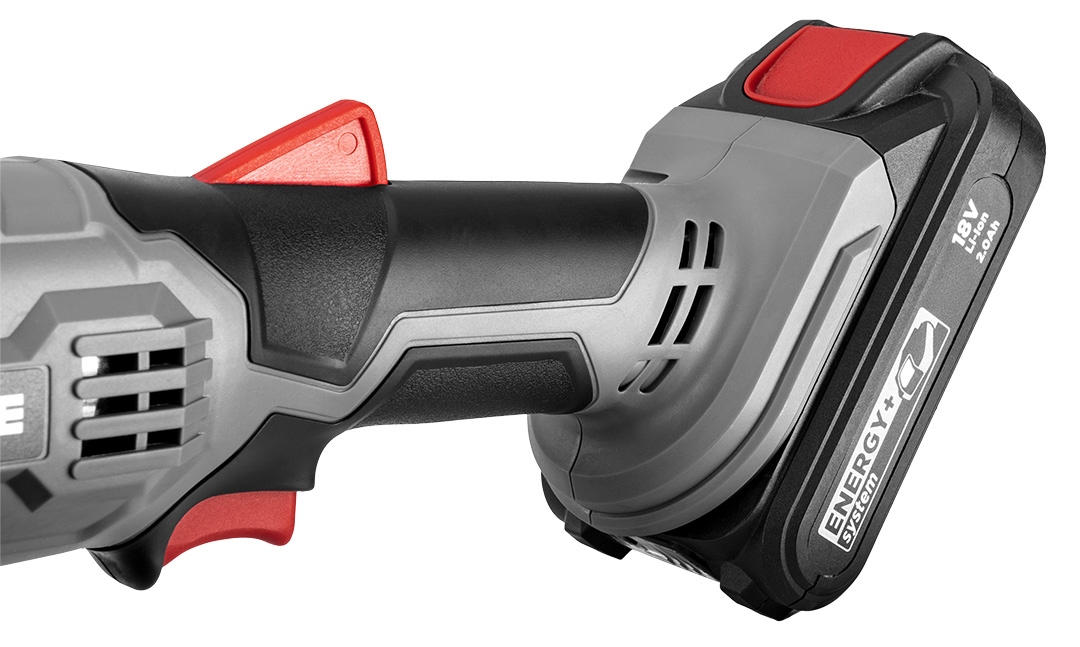 Szlifierka kątowa akumulatorowa Energy+ 18V, Li-Ion, tarcza 115 x 22.2 mm, bez akumulatora - obrazek 4