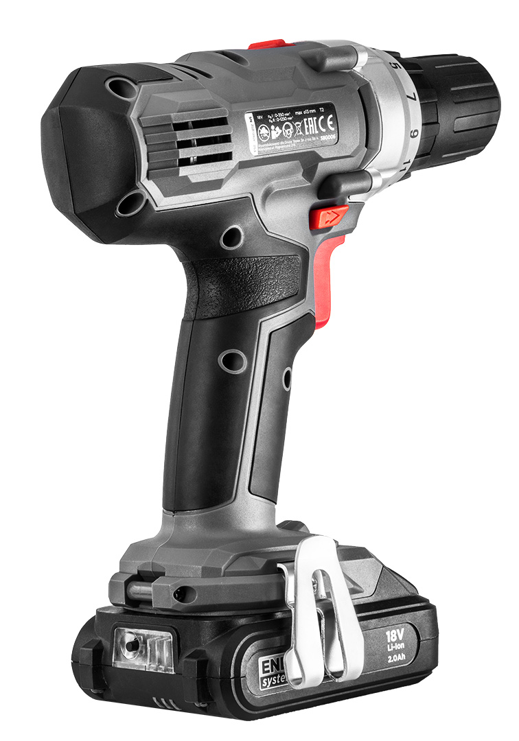 Wiertarko-wkrętarka akumulatorowa Energy+ 18V, Li-Ion, uchwyt samozaciskowy 13 mm, bez akumulatora - obrazek 4