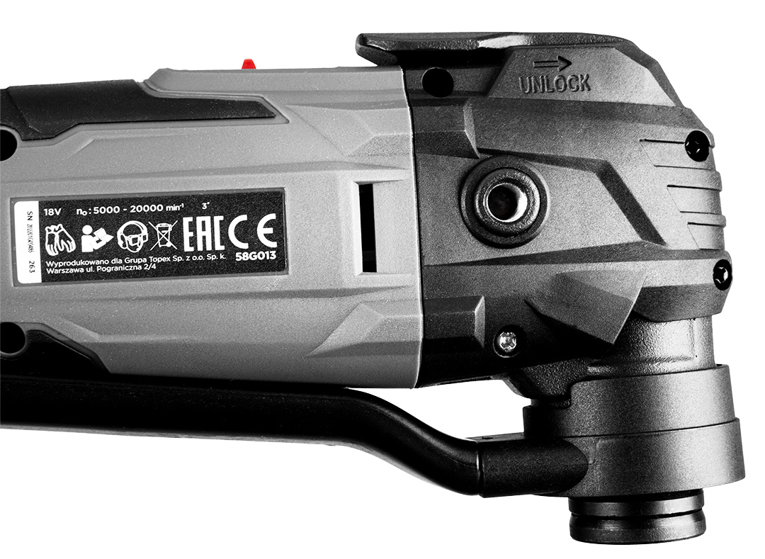 Urządzenie wielofunkcyjne akumulatorowe Energy+ 18V, Li-Ion, bez akumulatora - obrazek 7