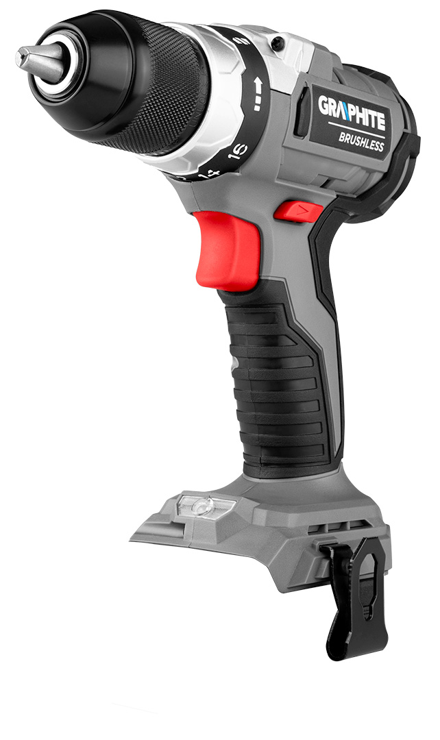 Wiertarko-wkrętarka akumulatorowa bezszczotkowa Energy+ 18V, Li-Ion, 13 mm, bez akumulatora - obrazek 2