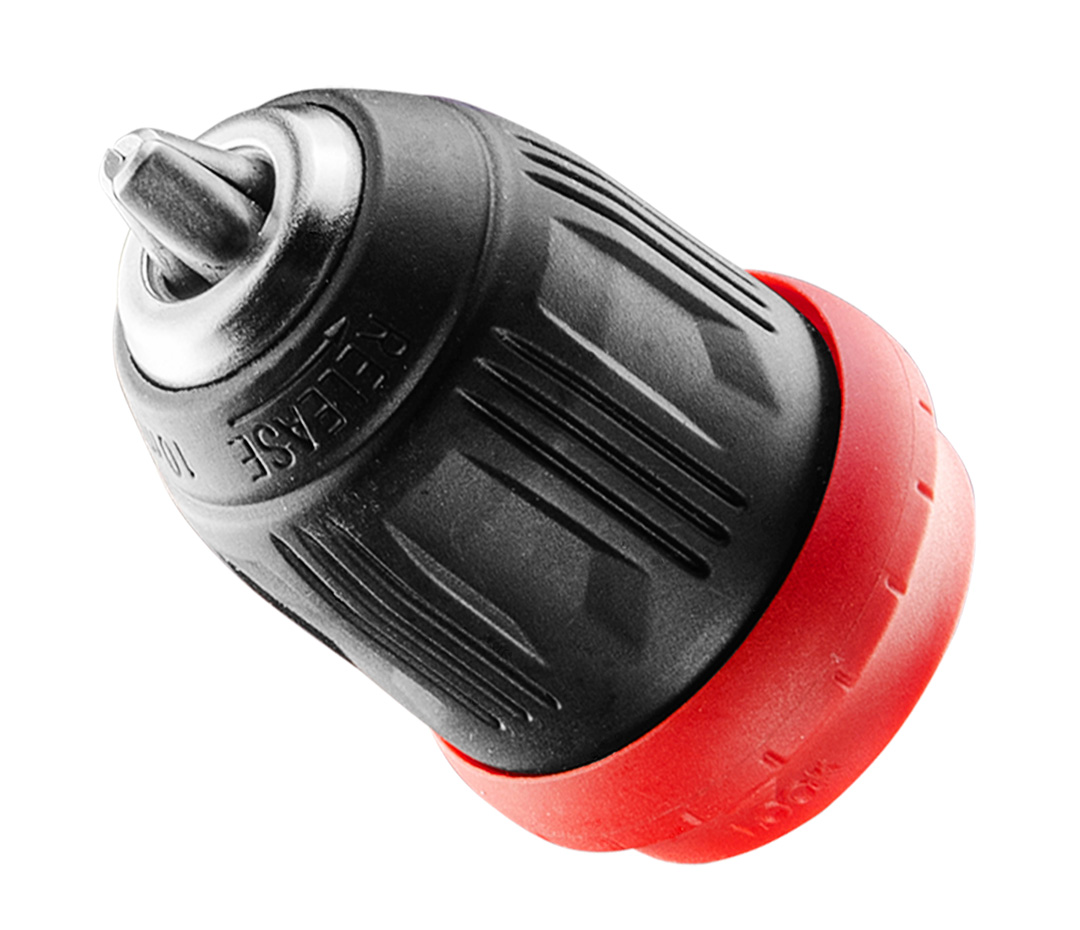 Wiertarko-wkrętarka akumulatorowa Energy+ 18V, zdejmowany uchwyt 10 mm, plus adapter kątowy i adapte - obrazek 4