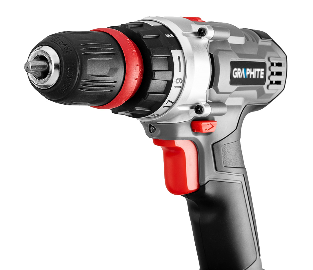 Wiertarko-wkrętarka akumulatorowa Energy+ 18V, Li-Ion, zdejmowany uchwyt 10 mm, bez akumulatora - obrazek 6