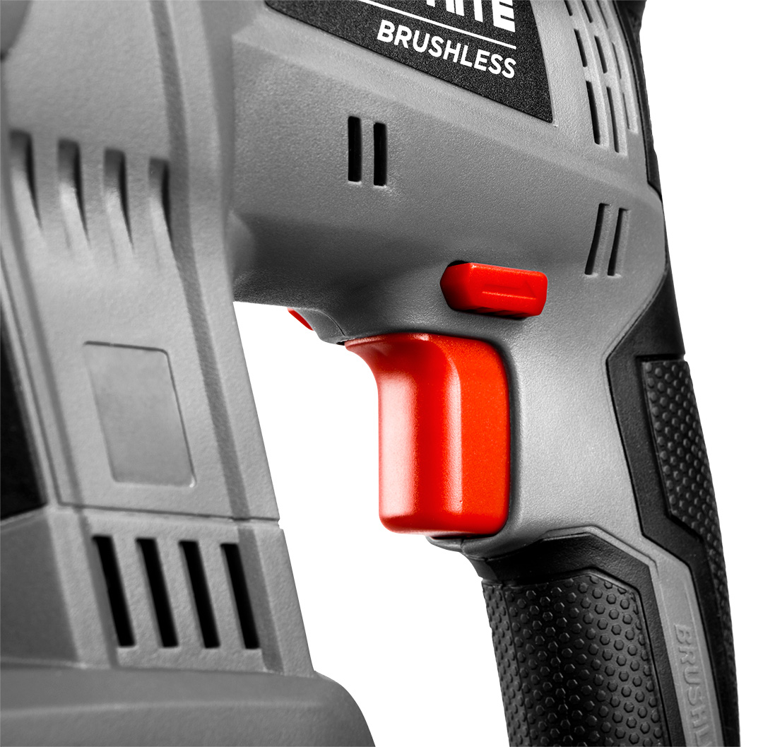 Młotowiertarka akumulatorowa bezszczotkowa Energy+ 18V, Li-Ion, udar 2.2J, bez akumulatora - obrazek 9