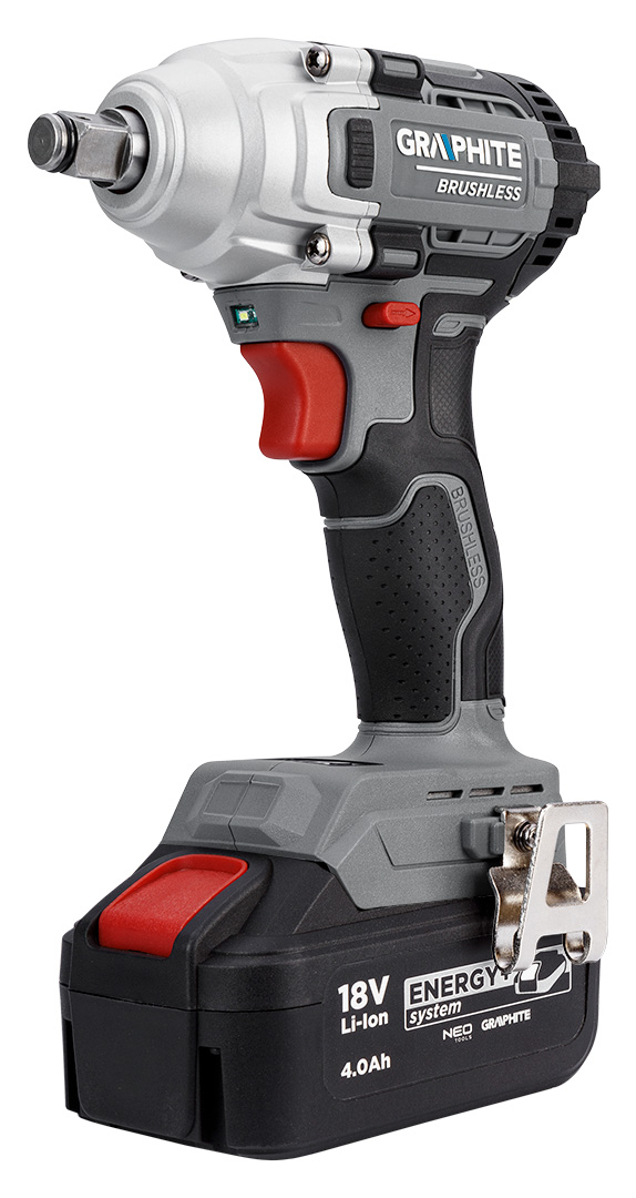 Klucz udarowy bezszczotkowy Energy+ 18V, 330Nm, 1/2", bez akumulatora - obrazek 2