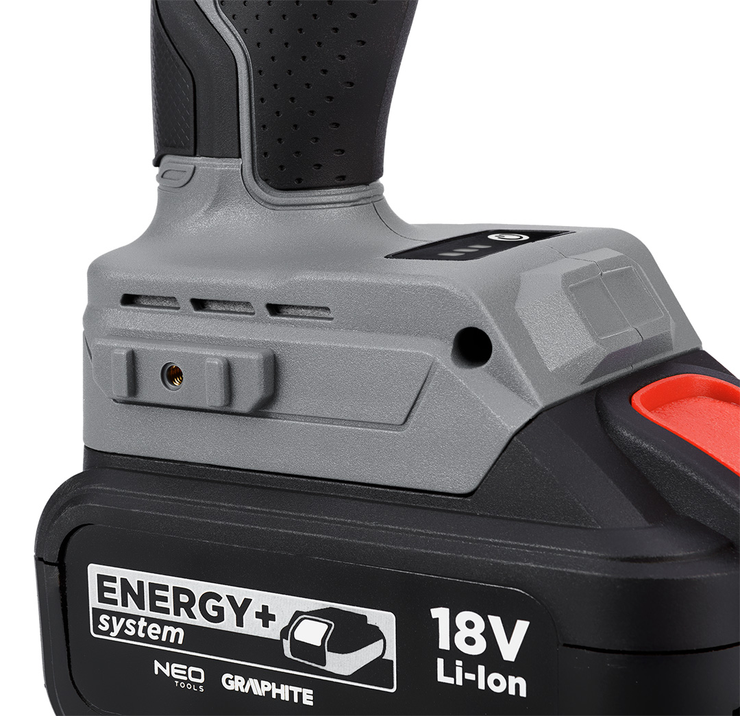 Klucz udarowy bezszczotkowy Energy+ 18V, 330Nm, 1/2", bez akumulatora - obrazek 7