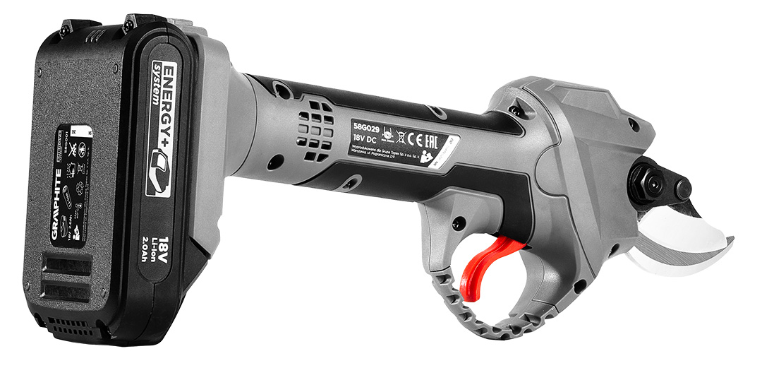 Sekator akumulatorowy bezszczotkowy Energy+ 18V Li-lon, bez akumulatora - obrazek 4