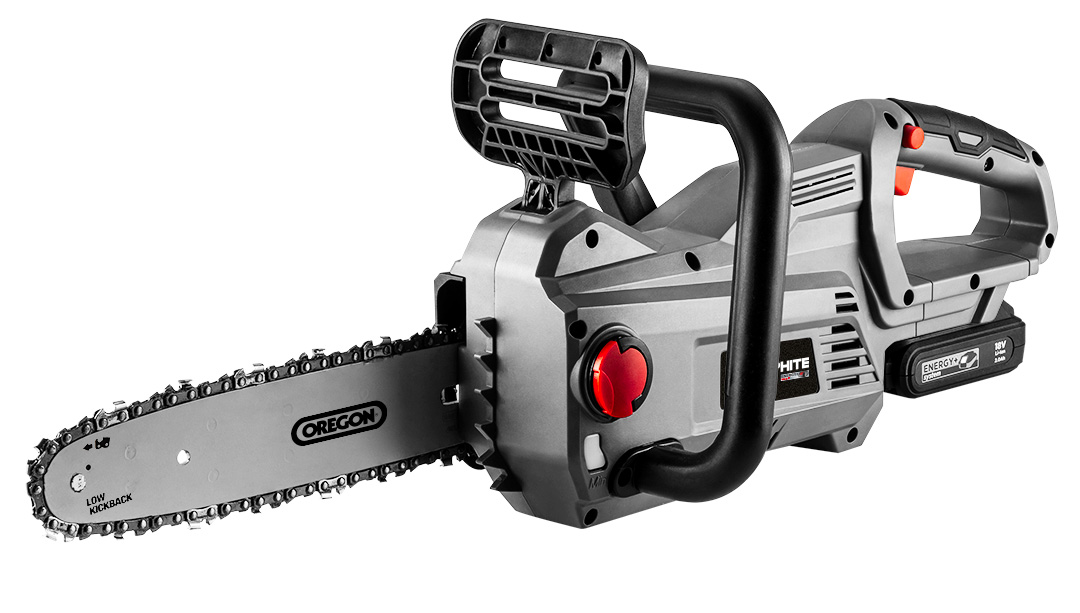 Pilarka łańcuchowa aku Energy+ 18V Li-Ion, prowadnica 10" (250mm), bez akumulatora - obrazek 4