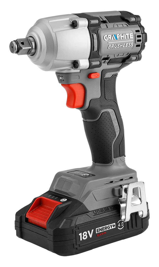 Klucz udarowy bezszczotkowy Energy+ 18V, 450Nm, bez akumulatora - obrazek 2