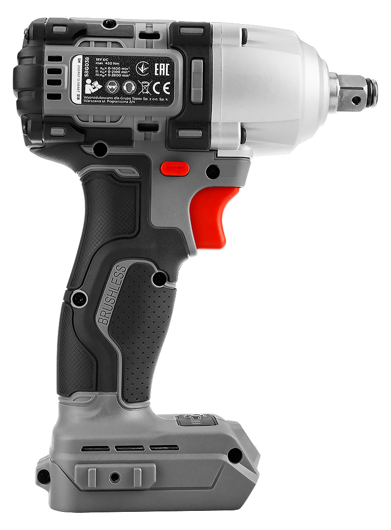 Klucz udarowy bezszczotkowy Energy+ 18V, 450Nm, bez akumulatora - obrazek 8