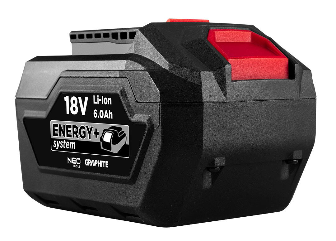 Akumulator Energy+ 18V, Li-Ion 6.0Ah - obrazek 2