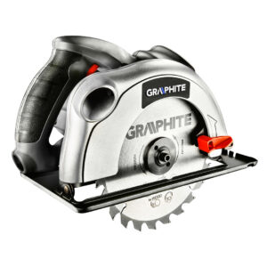 Circular saw 1200W, blade 185mm, speed 5000 r.p.m., max cuting depth 65mm in BMC