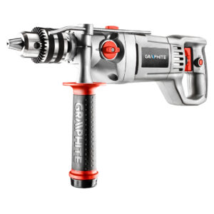 Impact drill 1050W, key chuck 16 mm, peed I: 0-900 rpm, II: 0-2500 rpm