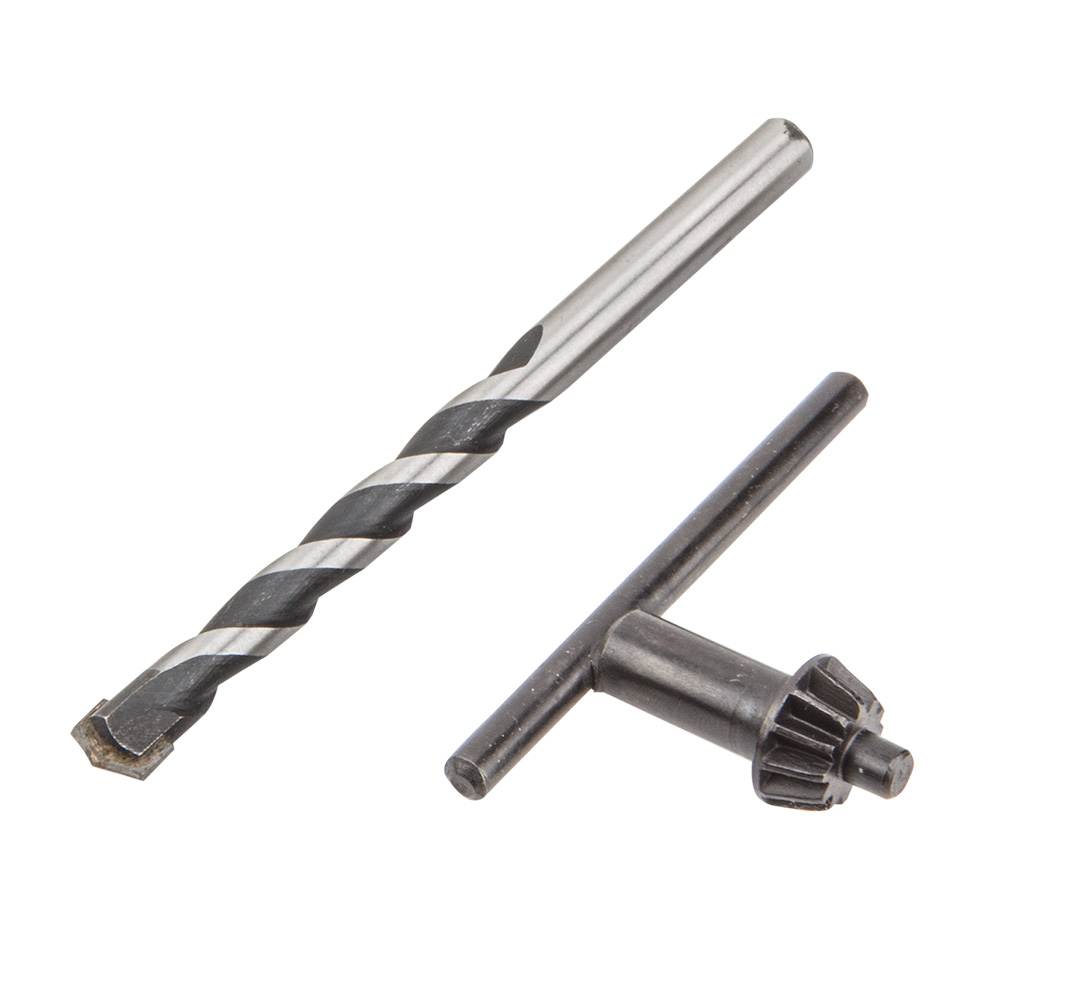 Wiertarka udarowa 550W, uchwyt kluczykowy 13 mm, obroty 0-3000 min⁻¹, walizka - obrazek 2