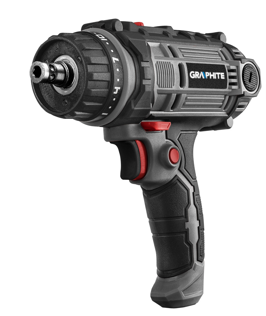 Wiertarko-wkrętarka sieciowa 300W, uchwyt samozaciskowy 10 mm, walizka - obrazek 3