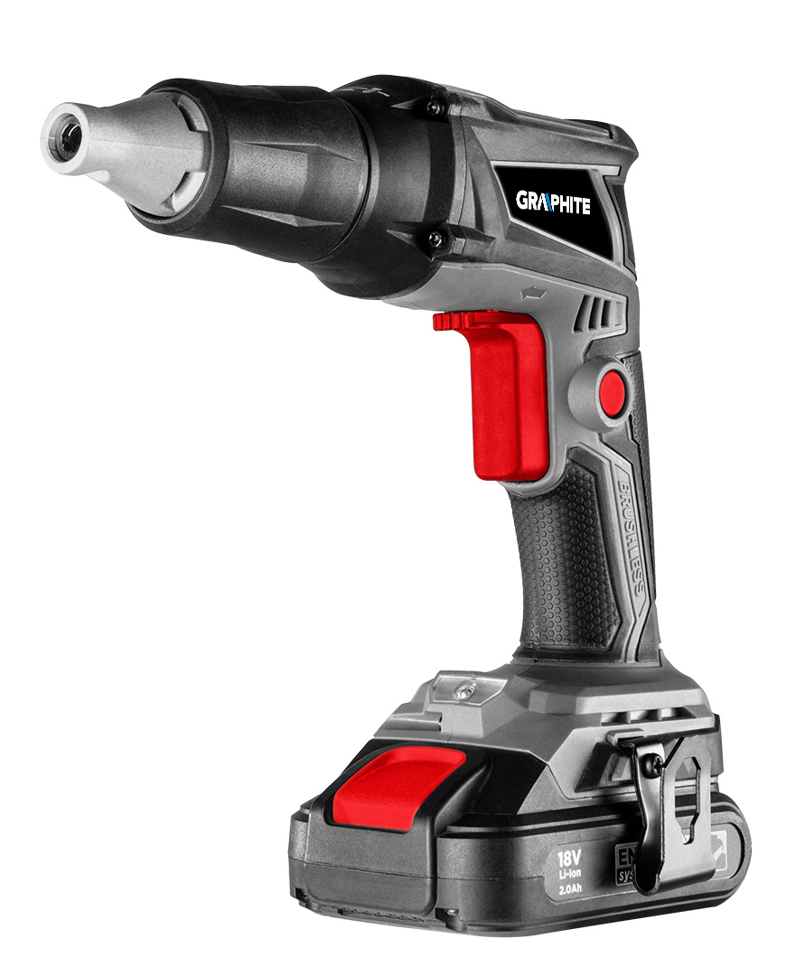 Wkrętarka akumulatorowa bezszczotkowa do płyt g/k Energy+ 18V, 0-4400 min-1, hex 1/4", bez akumulat. - obrazek 2