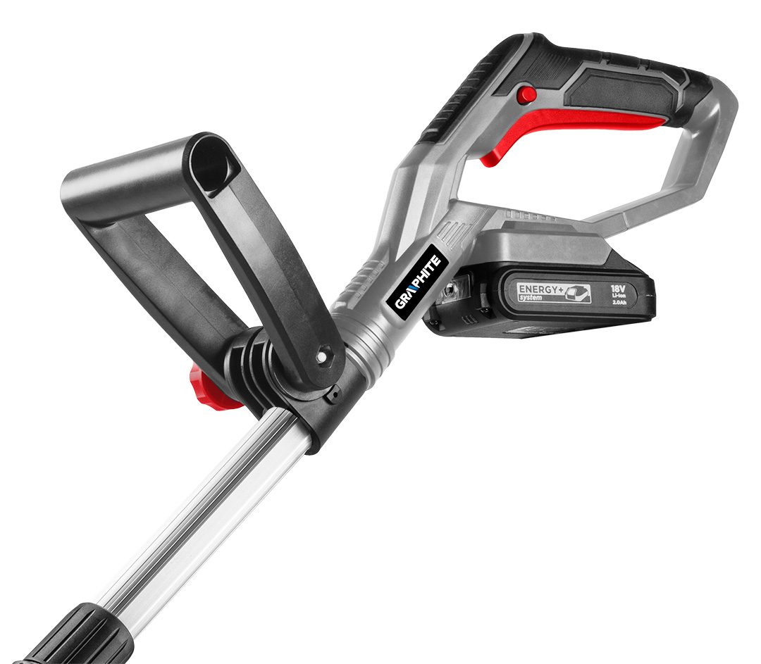 Podkaszarka na żyłkę akumulatorowa Energy+ 18V Li-lon, szerokość koszenia 280mm, bez akumulatora - obrazek 5