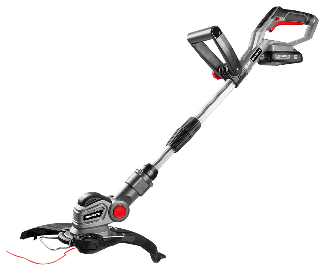 Podkaszarka na żyłkę akumulatorowa Energy+ 18V Li-lon, szerokość koszenia 280mm, bez akumulatora - obrazek 7