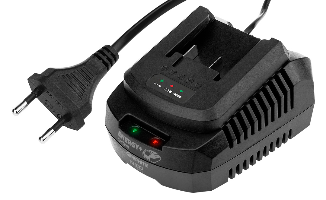 Zestaw Energy+: akumulator 2Ah z ładowarką - obrazek 2