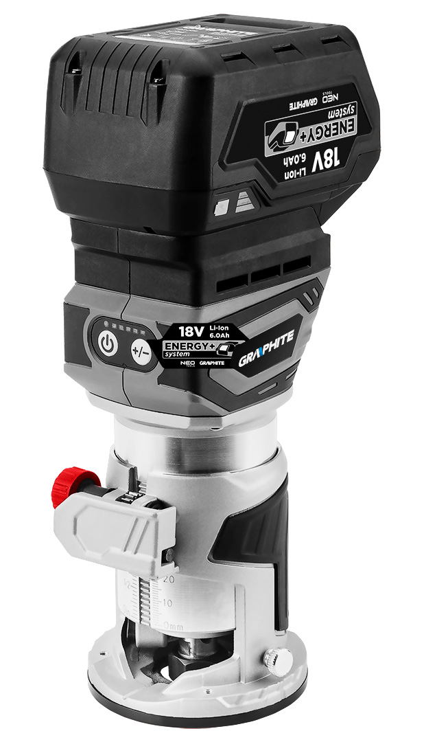 Frezarka bezszczotkowa akumulatorowa Energy+ 18V - obrazek 5