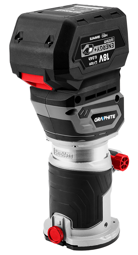 Frezarka bezszczotkowa akumulatorowa Energy+ 18V - obrazek 9