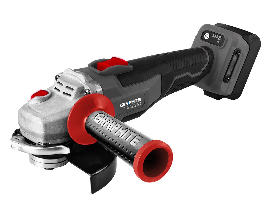 Szlifierka kątowa bezszczotkowa Energy+ 18V, 125 mm, 0-9200/min-1, bez akumulatora - obrazek 3
