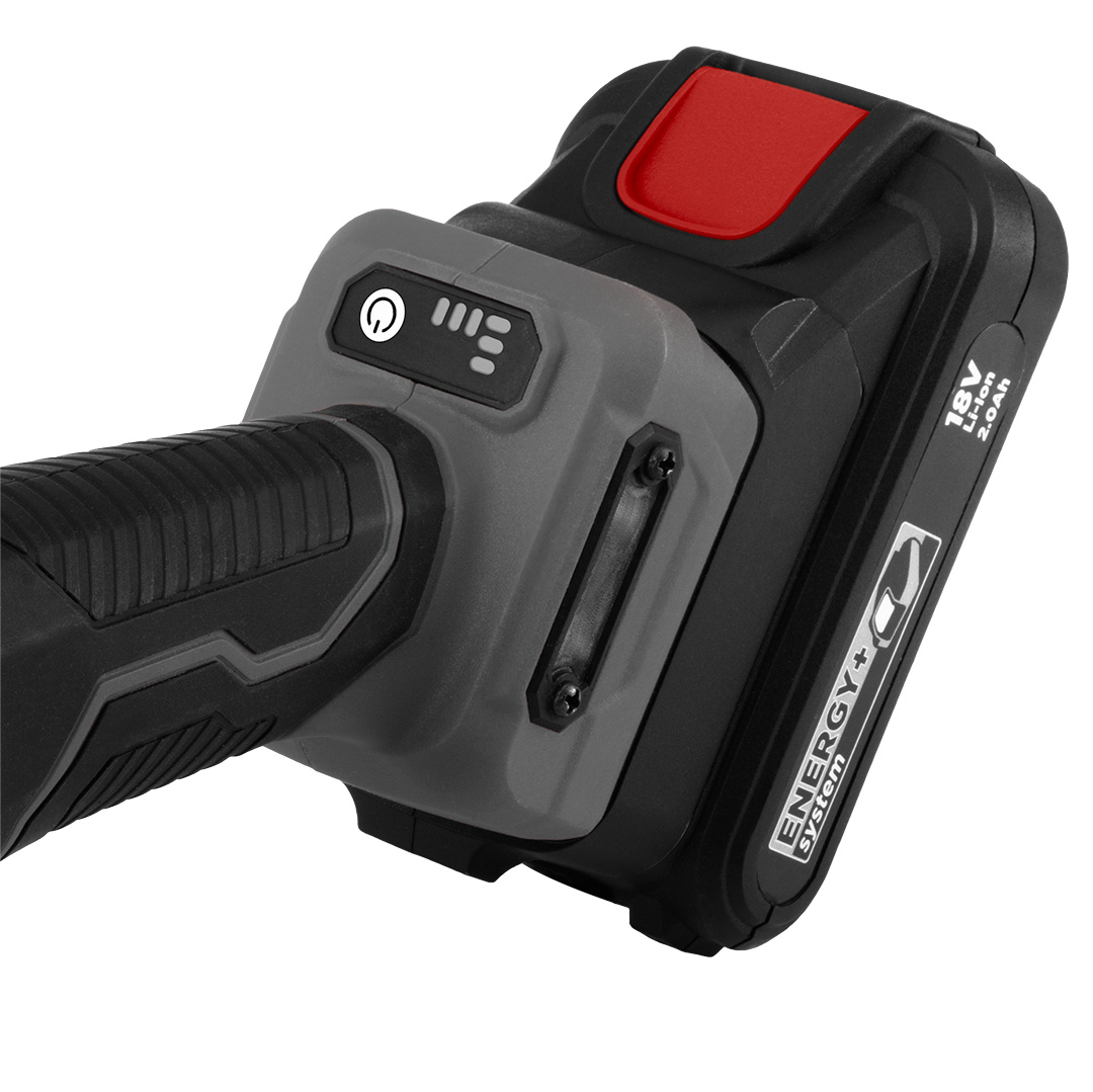 Szlifierka kątowa bezszczotkowa Energy+ 18V, 125 mm, 0-9200/min-1, bez akumulatora - obrazek 4