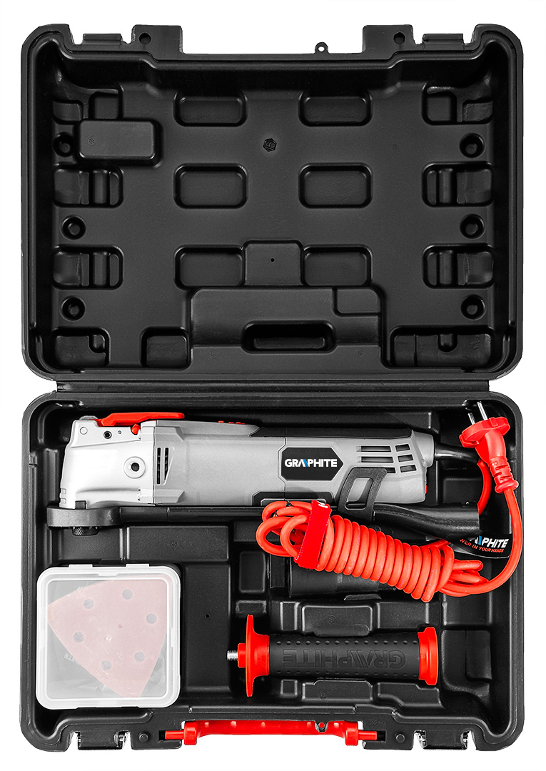 Urządzenie wielofunkcyjne 500W, ilość oscylacji 8000-16000 min⁻¹, walizka - obrazek 20