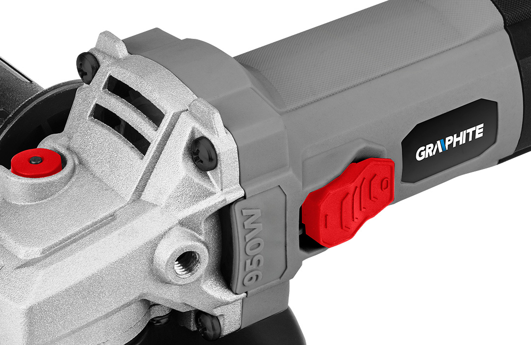 Szlifierka kątowa GHT 950W, 125 mm, reg - obrazek 8