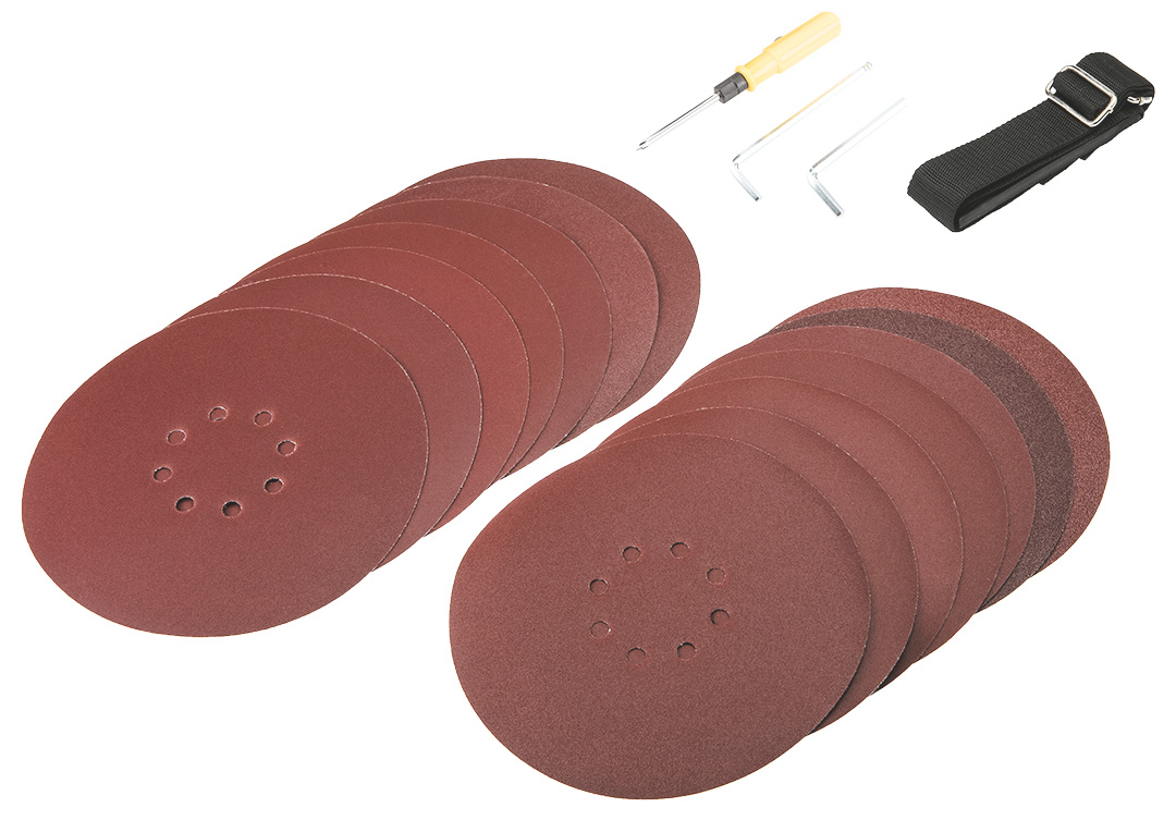 Drywall sander 1050W, disc 225 mm, with exhaust system - obrazek 3