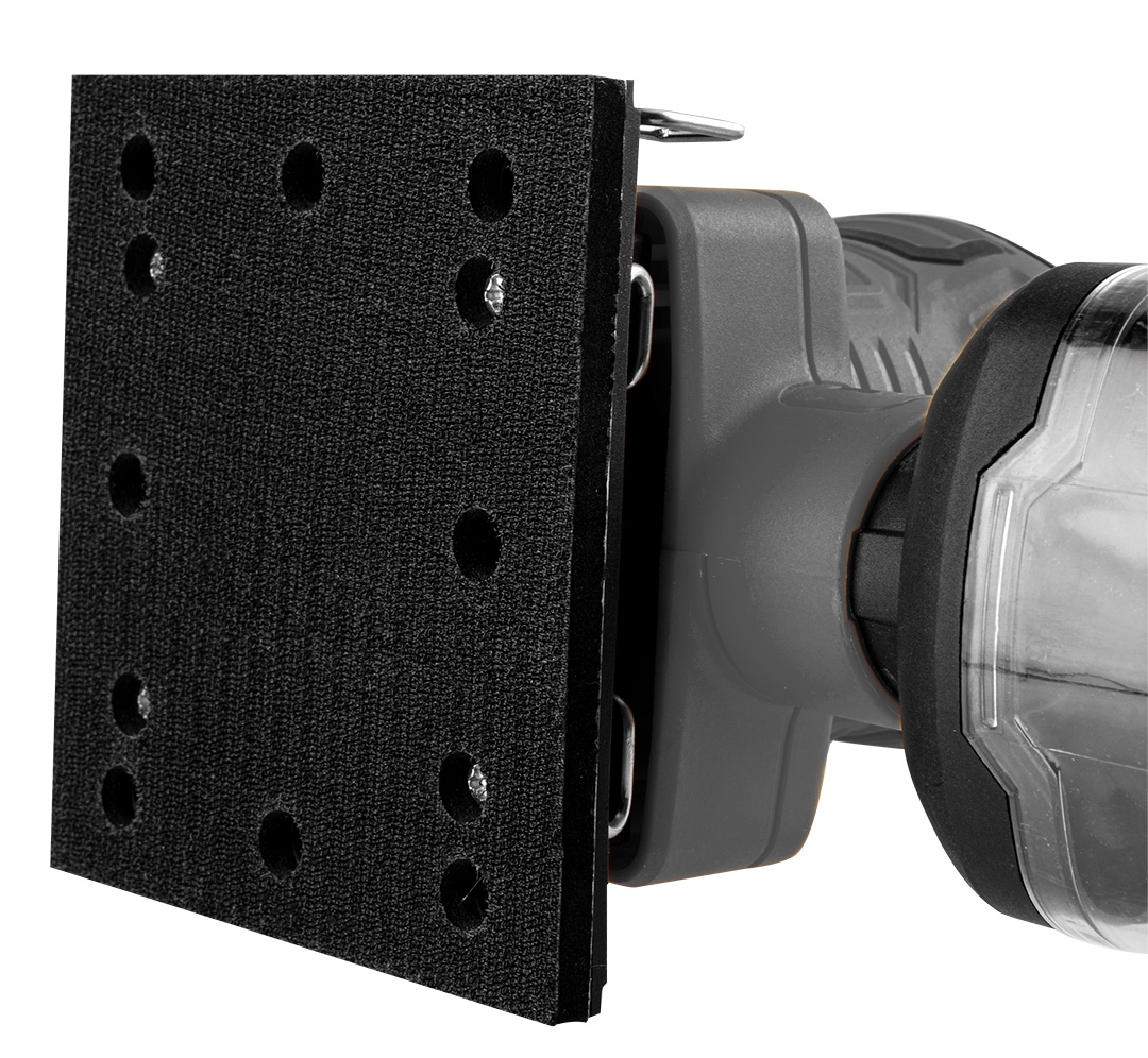 Szlifierka oscylacyjna 240W, stopa 110 x 100 mm - obrazek 6