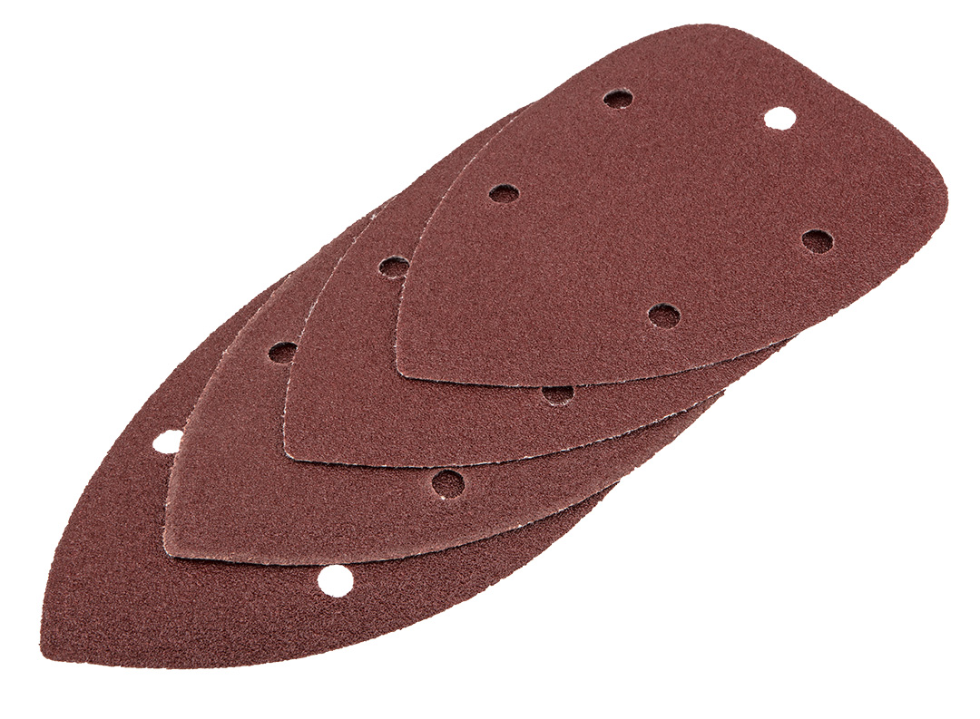 Palm sander 105W, speed 12000min-1, base 97 x 140mm, with sand papers 12pcs (60,80,120) - obrazek 5