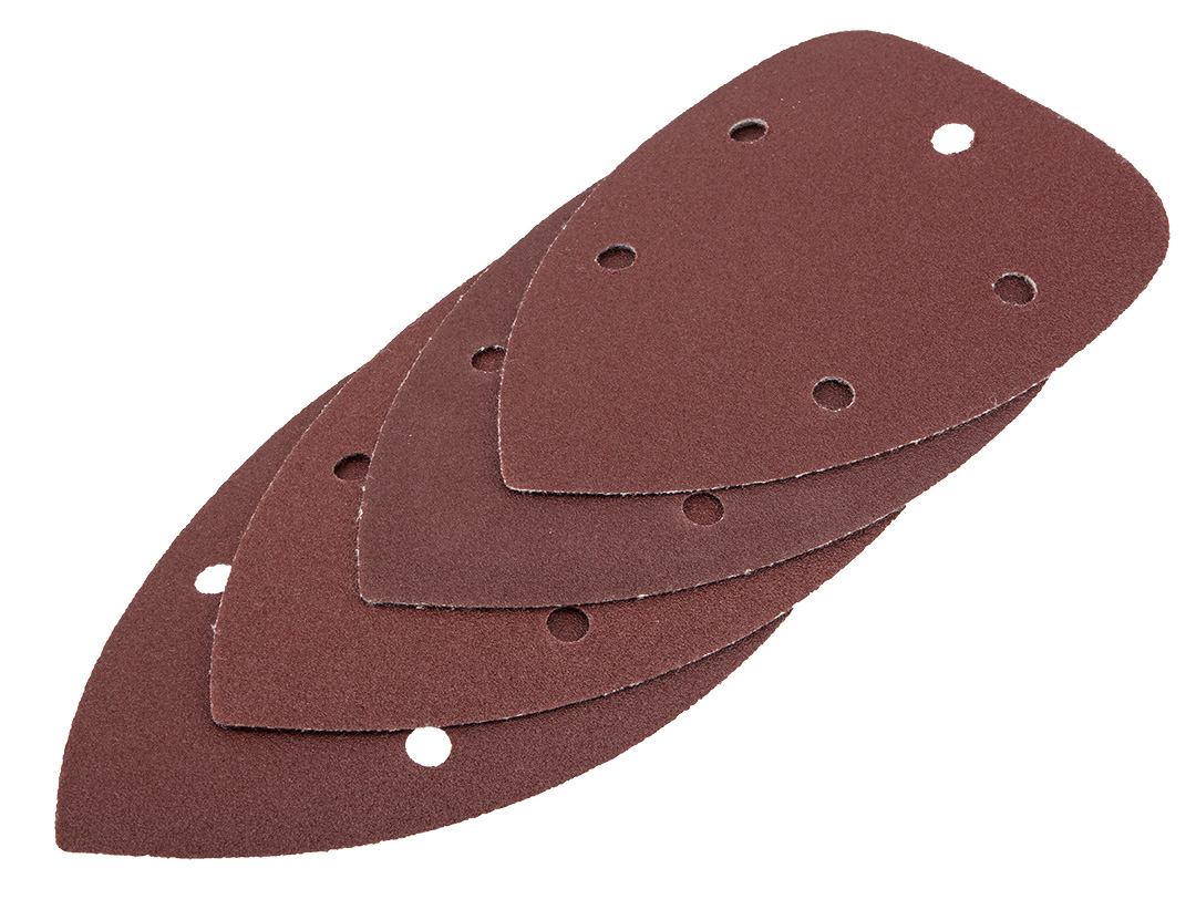 Palm sander 105W, speed 12000min-1, base 97 x 140mm, with sand papers 12pcs (60,80,120) - obrazek 6