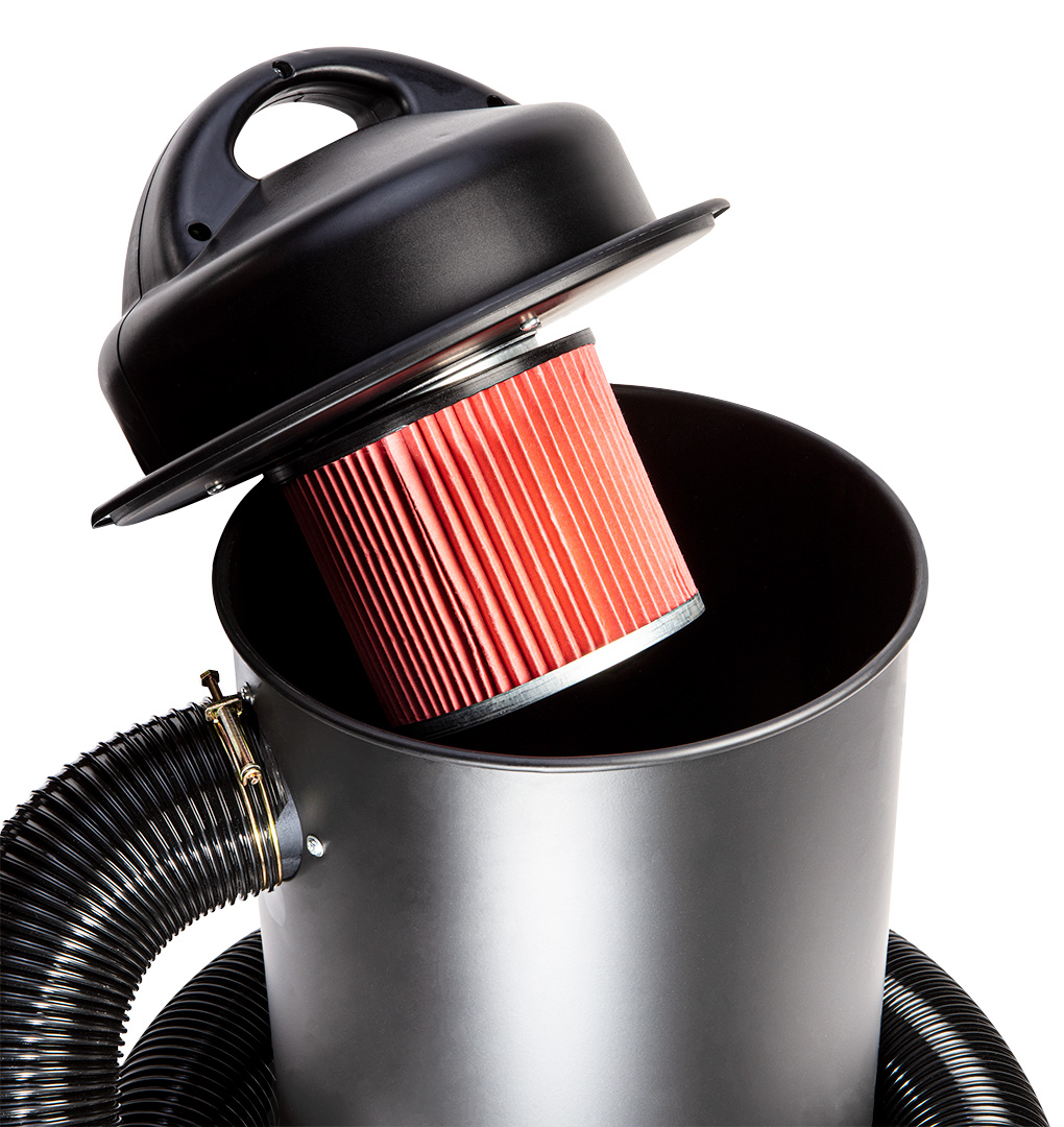 Odciąg wiórów i trocin 1100W 50 L - obrazek 10