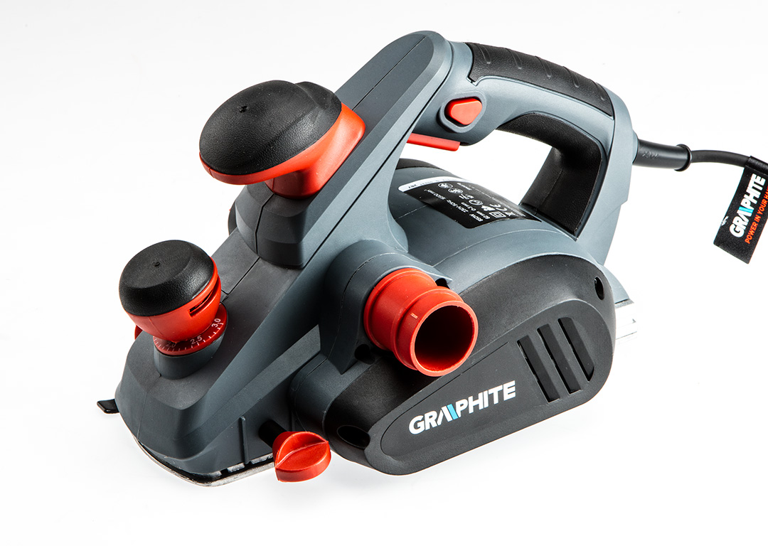 Planer 850W, speed 16000 r.p.m., planning width 82mm, planing depth 0-3mm - obrazek 8