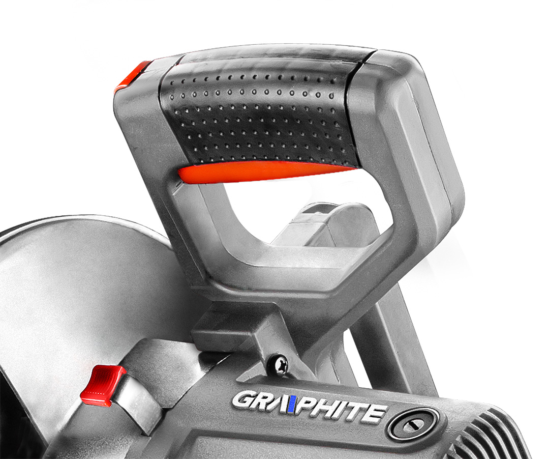 Mitre saw 1800W, blade 254mm, 60T TCT, speed 4800 r.p.m. - obrazek 3