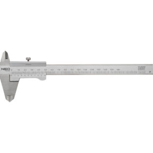 Caliper, DIN certified, 150 mm, stainless steel