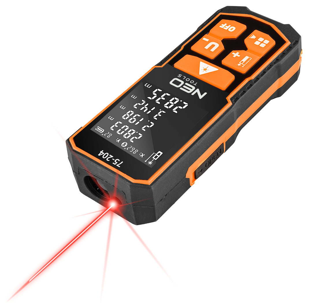 Dalmierz laserowy, zasięg 60 m, IP54 - obrazek 6