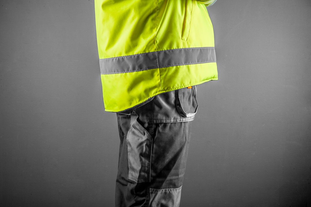 Work body warmer, two-sided, one side reflective, size S - obrazek 7