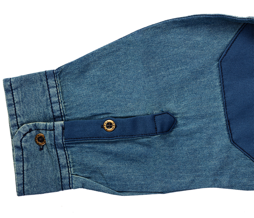 Koszula robocza DENIM, rozmiar XXL - obrazek 7
