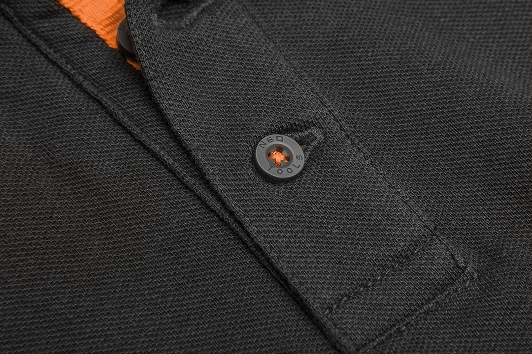 Koszulka polo Neo Garage, 100% bawełna pique, rozmiar M - obrazek 3
