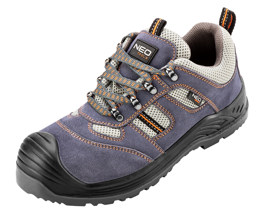 Safety shoes, suede leather, size 39, CE - obrazek 7