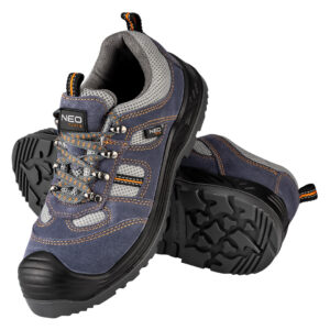 Safety shoes, suede leather, size 40, CE